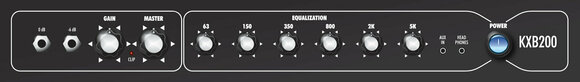 Solid-State Bass Amplifier Kustom KXB200HR - 2
