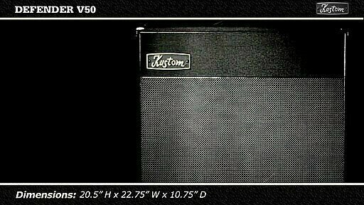 Lampové gitarové kombo Kustom DEFENDERV50 - 3