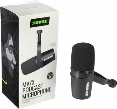 Podcastów Mikrofon Shure MV7X - 9