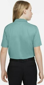Polo Shirt Nike Dri-Fit Victory Boys Golf Polo Washed Teal/White M - 2