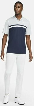 Polo-Shirt Nike Dri-Fit Victory Light Grey/Obsidian/White S - 4