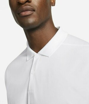 Риза за поло Nike Dri-Fit Victory Solid OLC White/Black XL - 3
