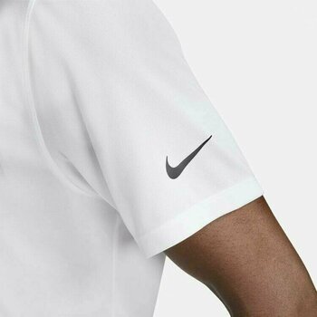 Tricou polo Nike Dri-Fit Victory Solid OLC White/Black XL - 4