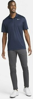 Camisa pólo Nike Dri-Fit Victory Mens Golf Polo Obsidian/White 4XL Camisa pólo - 4