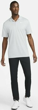 Риза за поло Nike Dri-Fit Victory Mens Golf Polo Light Grey/White XL - 4