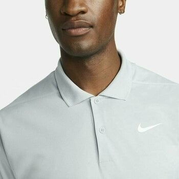 Camisa pólo Nike Dri-Fit Victory Mens Golf Polo Light Grey/White M - 3