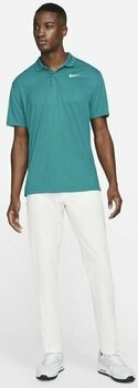 Camisa pólo Nike Dri-Fit Victory Mens Golf Polo Bright Spruce/White S - 4