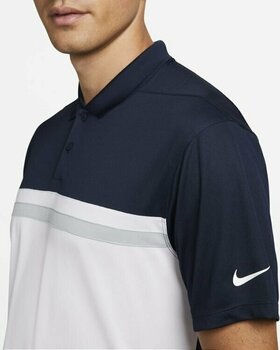 Camiseta polo Nike Dri-Fit Victory OLC Obsidian/White/Light Grey S - 4