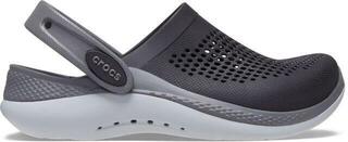 Kids Sailing Shoes Crocs Kids' LiteRide 360 Clog Black/Slate Grey - 2