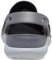Kids Sailing Shoes Crocs Kids' LiteRide 360 Clog Black/Slate Grey - 4