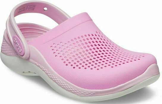 Buty żeglarskie dla dzieci Crocs Kids' LiteRide 360 Clog Taffy Pink/Ballerina Pink 30-31 - 2