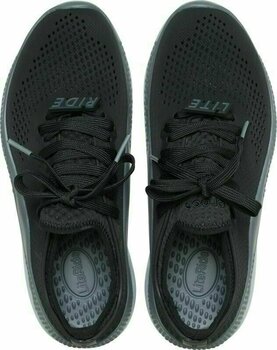 Mens Sailing Shoes Crocs Men's LiteRide 360 Pacer Black/Slate Grey 41-42 - 5