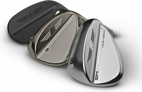 Golf palica - wedge Titleist SM9 Brushed Steel Wedge Right Hand DYG S2 56.10 S - 3