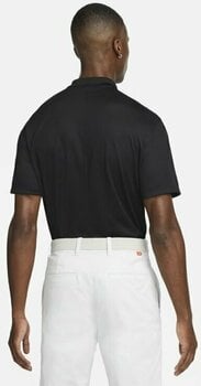 Polo Shirt Nike Dri-Fit Victory Mens Golf Polo Black/White XL Polo Shirt - 2