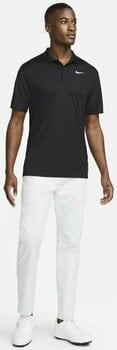 Риза за поло Nike Dri-Fit Victory Mens Golf Polo Black/White XL - 4