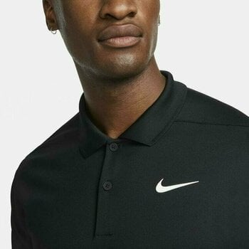 Polo košile Nike Dri-Fit Victory Mens Golf Polo Black/White L - 3