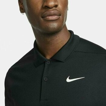 Polo Shirt Nike Dri-Fit Victory Mens Golf Black/White L Polo Shirt - 3