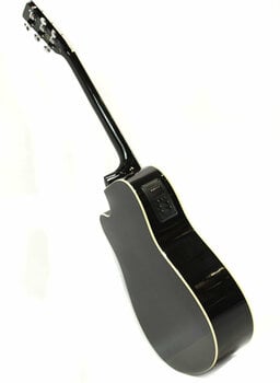 electro-acoustic guitar SX MD160-CE Black - 3