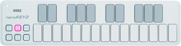 MIDI keyboard Korg NanoKEY 2 WH MIDI keyboard - 2