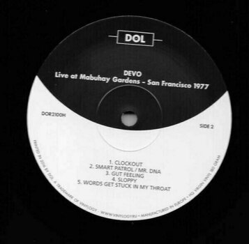 Vinylplade Devo - Live At Mabuhay Gard (180g) (LP) - 3