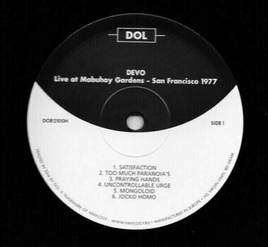 Vinylplade Devo - Live At Mabuhay Gard (180g) (LP) - 2