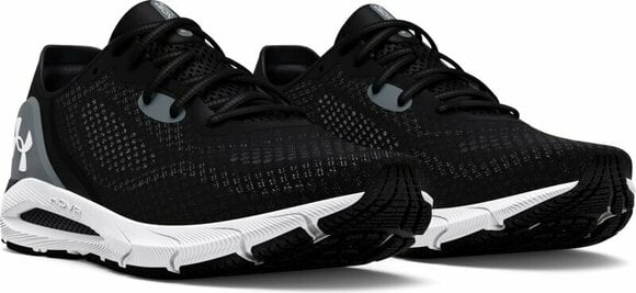 Road running shoes Under Armour UA HOVR Sonic 5 Black/White/White 43 Road running shoes - 3
