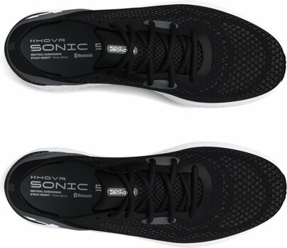 Road running shoes Under Armour UA HOVR Sonic 5 Black/White/White 43 Road running shoes - 5