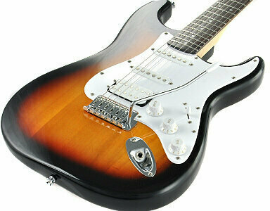 Elektrisk guitar Fender Squier Bullet Stratocaster Tremolo HSS RW Brown Sunburst - 4