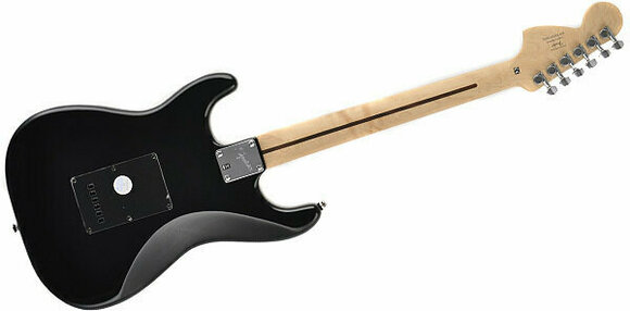 Elektromos gitár Fender Squier Black and Chrome Standard Stratocaster HSS RW Black - 3