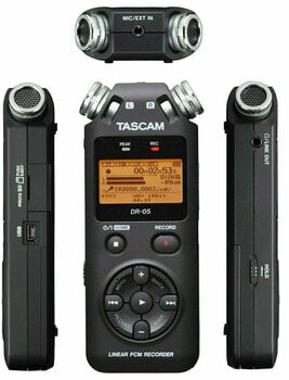 Gravador digital portátil Tascam DR-05 V2 - 4