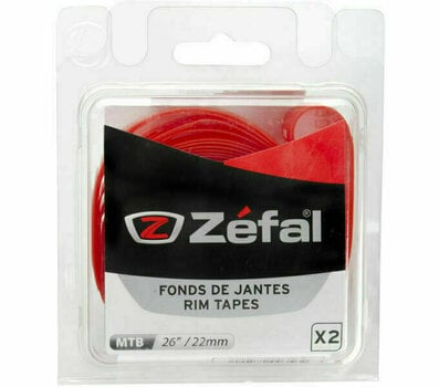 Schläuche Zéfal Rimtape MTB 22 mm Red Felgenbänder - 2