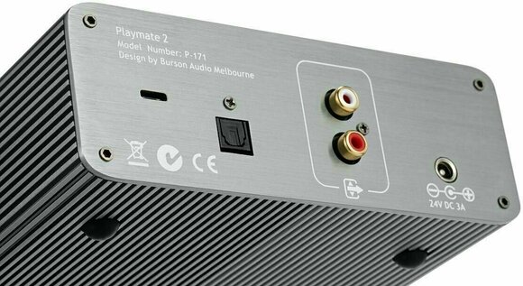 Hi-Fi Wzmacniacz słuchawkowy Burson Audio Playmate 2 Silver - 3