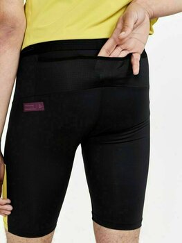 Tekaške kratke hlače Craft PRO Hypervent Shorts Black/Cress S Tekaške kratke hlače - 3