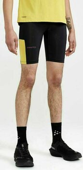 Running shorts Craft PRO Hypervent Shorts Black/Cress S Running shorts - 4