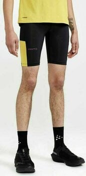 Running shorts Craft PRO Hypervent Shorts Black/Cress XL Running shorts - 4