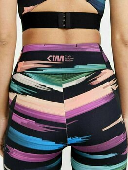 Spodnie/legginsy do biegania
 Craft CTM Distance Women's Tights Multi/Roxo XS Spodnie/legginsy do biegania - 4