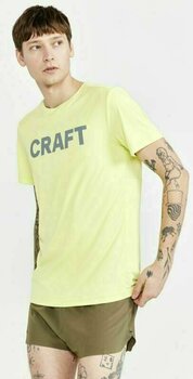 Running t-shirt with short sleeves
 Craft CORE Charge Tee Giallo M Running t-shirt with short sleeves - 4