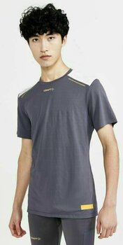 Bežecké tričko s krátkym rukávom Craft PRO Hypervent SS Tee Granite/Ash M Bežecké tričko s krátkym rukávom - 4