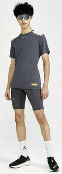 Tricou cu mânecă scurtă pentru alergare Craft PRO Hypervent SS Tee Granite/Ash M Tricou cu mânecă scurtă pentru alergare - 6