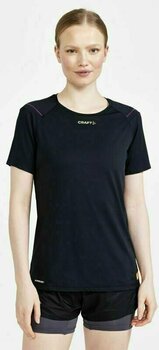 Majica za trčanje s kratkim rukavom
 Craft PRO Hypervent SS Women's Tee Black/Roxo S Majica za trčanje s kratkim rukavom - 4