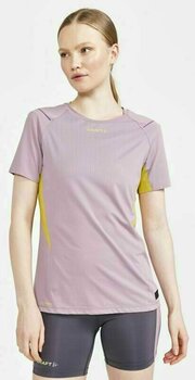 Majica za trčanje s kratkim rukavom
 Craft PRO Hypervent SS Women's Tee Gerbera/Cress L Majica za trčanje s kratkim rukavom - 4