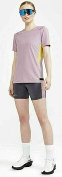 Hardloopshirt met korte mouwen Craft PRO Hypervent SS Women's Tee Gerbera/Cress L Hardloopshirt met korte mouwen - 6