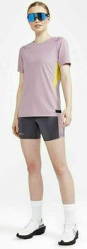 Hardloopshirt met korte mouwen Craft PRO Hypervent SS Women's Tee Gerbera/Cress M Hardloopshirt met korte mouwen - 6