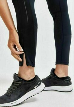 Spodnie/legginsy do biegania
 Craft PRO Hypervent Women's Tights Black/Roxo XS Spodnie/legginsy do biegania - 4