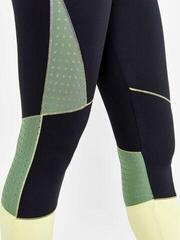 Juoksuhousut/-trikoot Craft PRO Charge Blocked Women's Tights Giallo/Black XS Juoksuhousut/-trikoot - 1