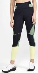 Juoksuhousut/-trikoot Craft PRO Charge Blocked Women's Tights Giallo/Black XS Juoksuhousut/-trikoot - 3