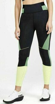 Calças/leggings de corrida Craft PRO Charge Blocked Women's Tights Giallo/Black XS Calças/leggings de corrida - 4