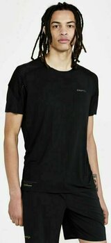 Majica za trčanje s kratkim rukavom Craft PRO Charge SS Tech Tee Black M Majica za trčanje s kratkim rukavom - 4