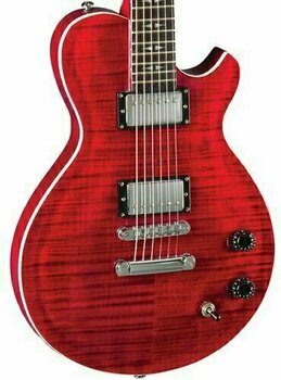 Electric guitar Michael Kelly Patriot Standard Trans Red - 3