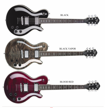Electric guitar Michael Kelly Patriot Decree Black Vapor - 3